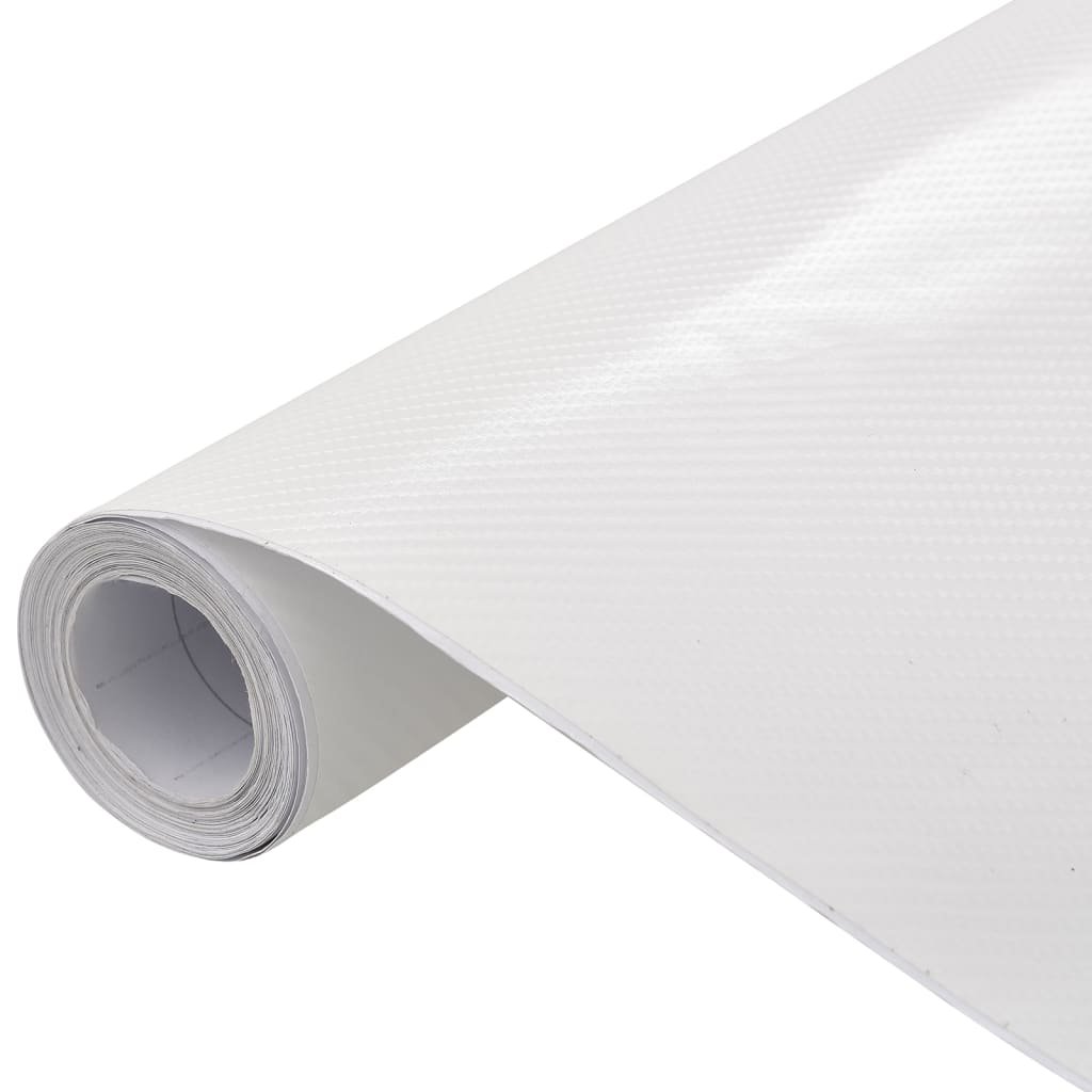 vidaXL Pellicole per Auto 2 pz 4D Bianco 100x150 cm