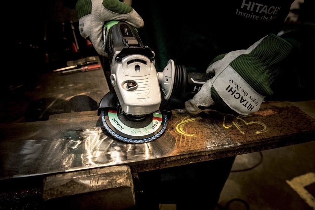grinder, hitachi, power tool